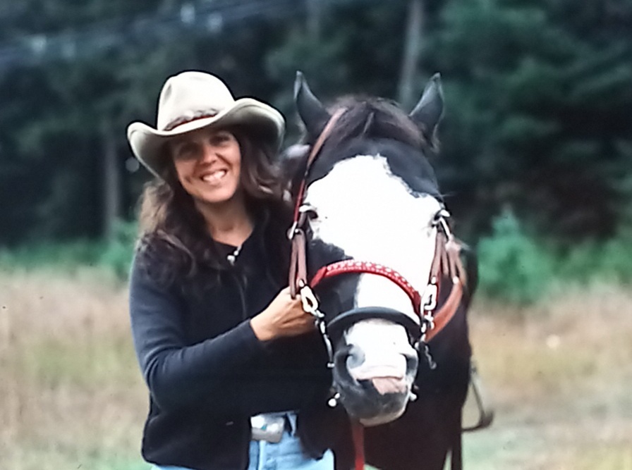 Ms. Chupasko and her horse, Seeya